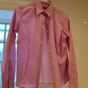 Women's Pink Striped Shirt